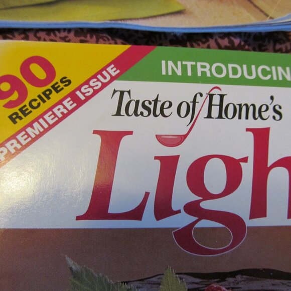 Lot of 5 Taste of Home & Light & Tasty Magazines Recipes Excellent Condition - Picture 9 of 16
